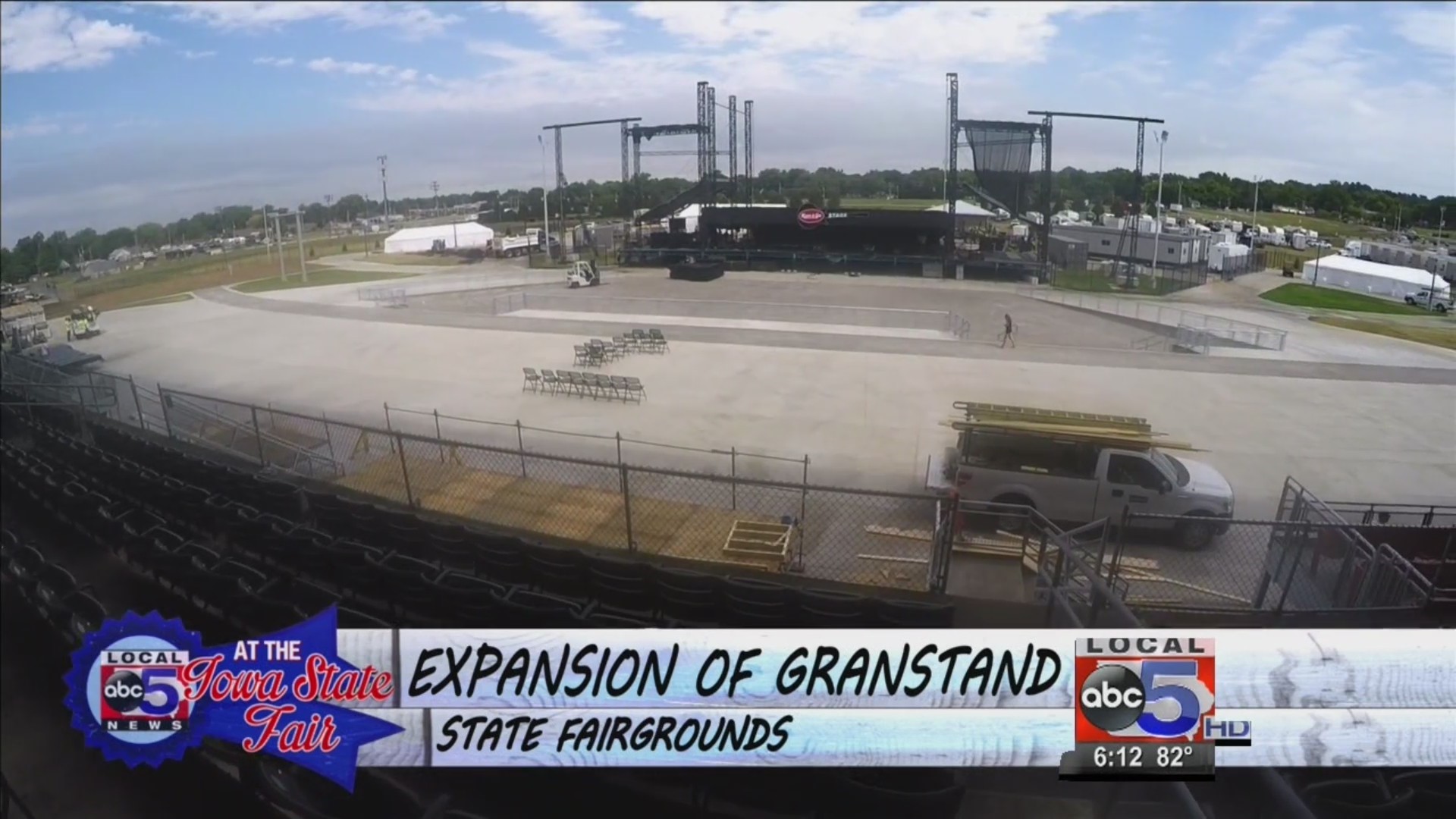 Grandstand expanded at Iowa State Fair