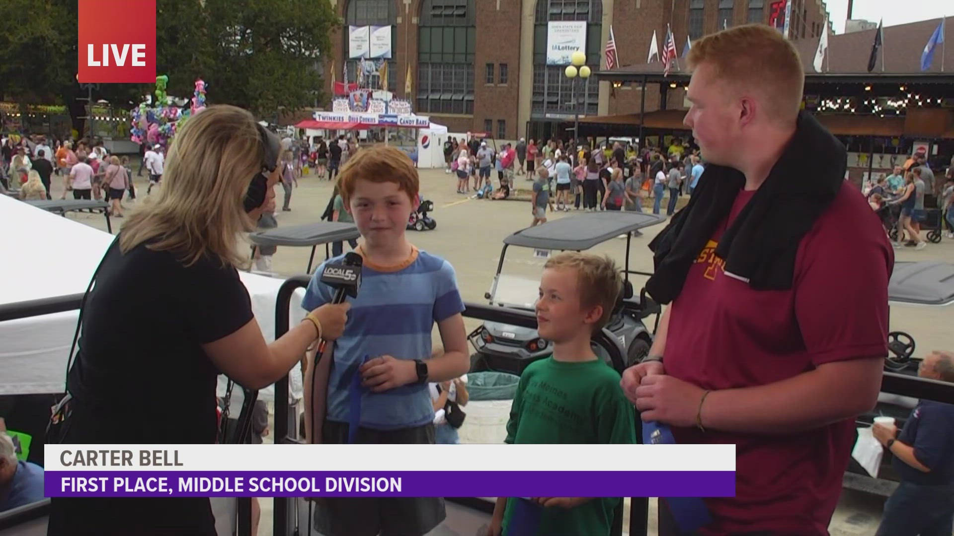 Local 5 caught up with the winners of the Iowa State Fair scholastic chess tournament.