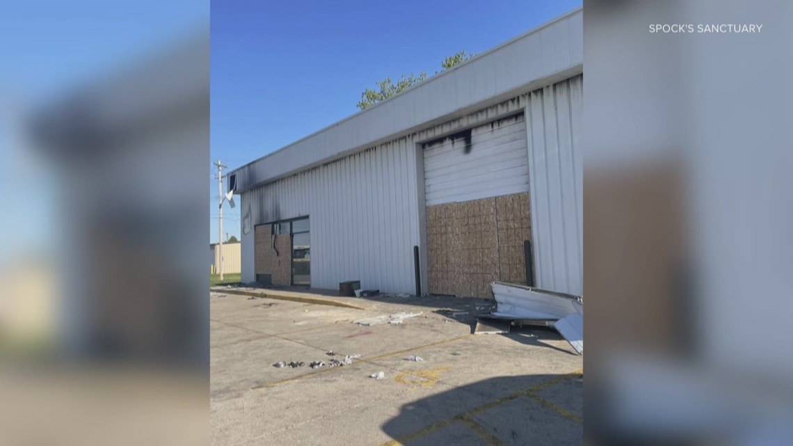 A fire started in Spock's Sanctuary deep quarantine room soon after closing late Friday night, the owners said in a Facebook post.