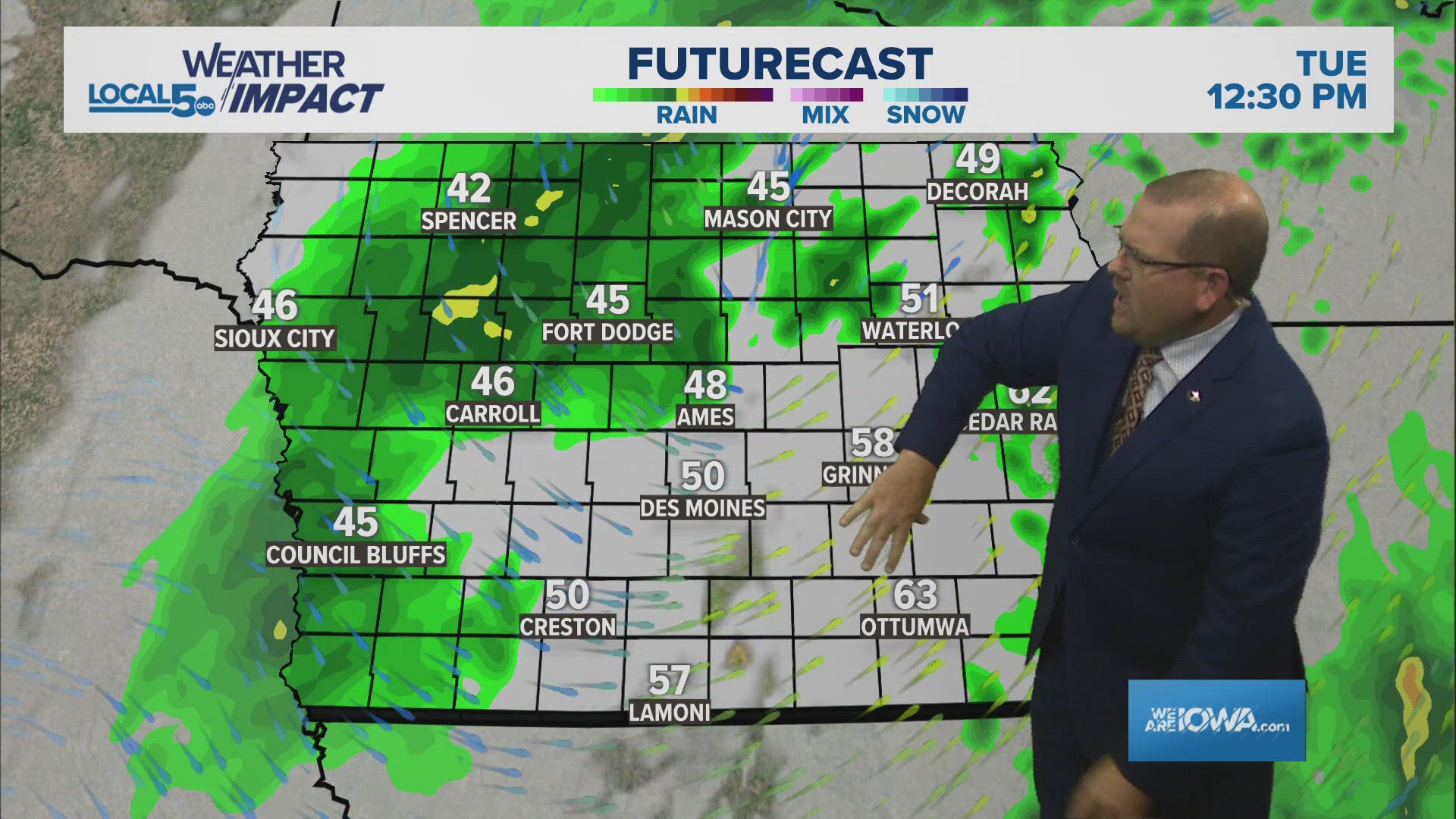 Stout northwest breeze leads the charge of cooler temps