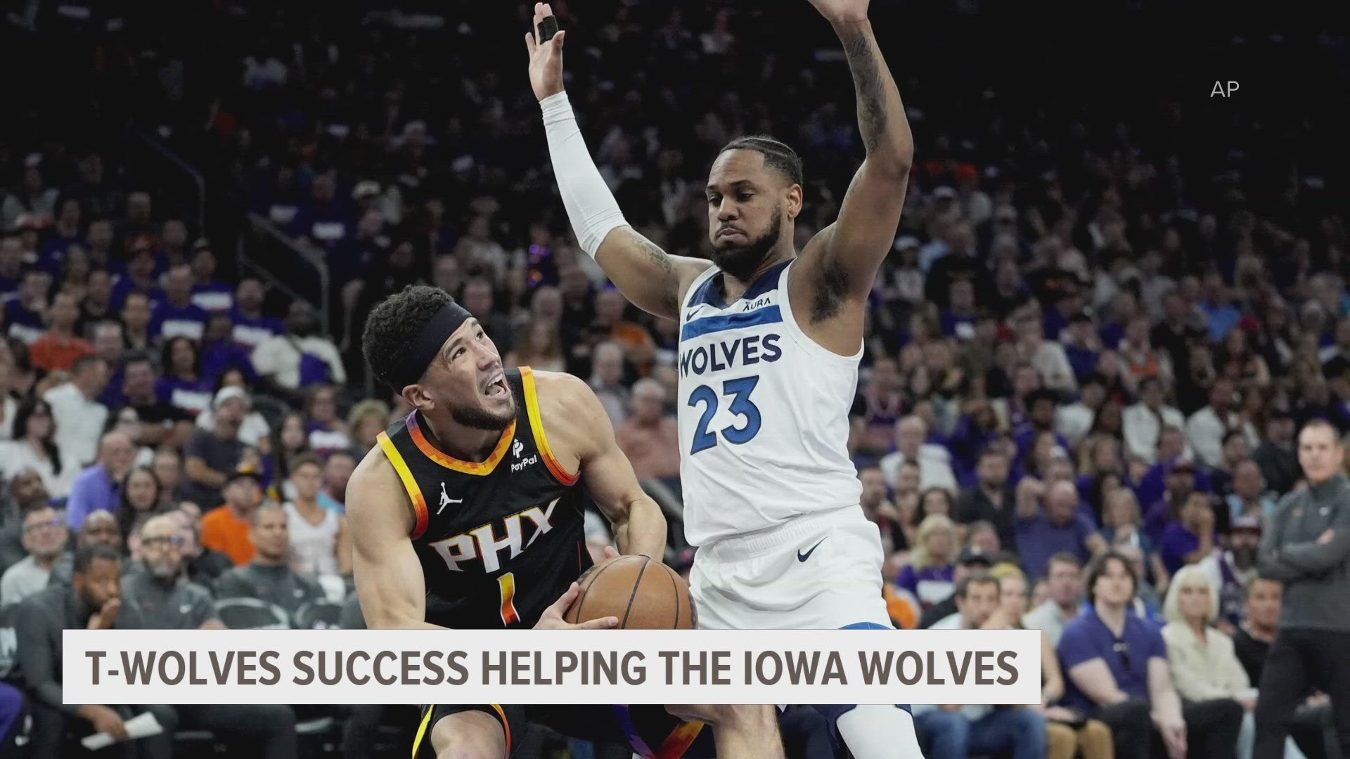 The Timberwolves 4-0 series win over Phoenix is the franchise's first playoff series win since 2004.