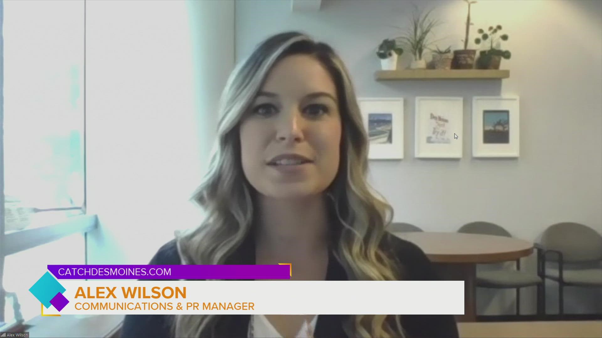 Alex Wilson, Communications & PR Manager of Catch Des Moines shares some of the great things happening in the Des Moines area in the upcoming week.