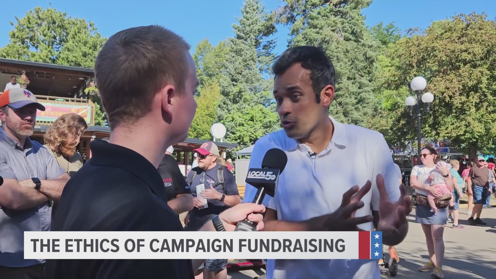 Door knocking used to be the norm for campaigns, but now? Some presidential candidates are taking a different approach to up their donor numbers.