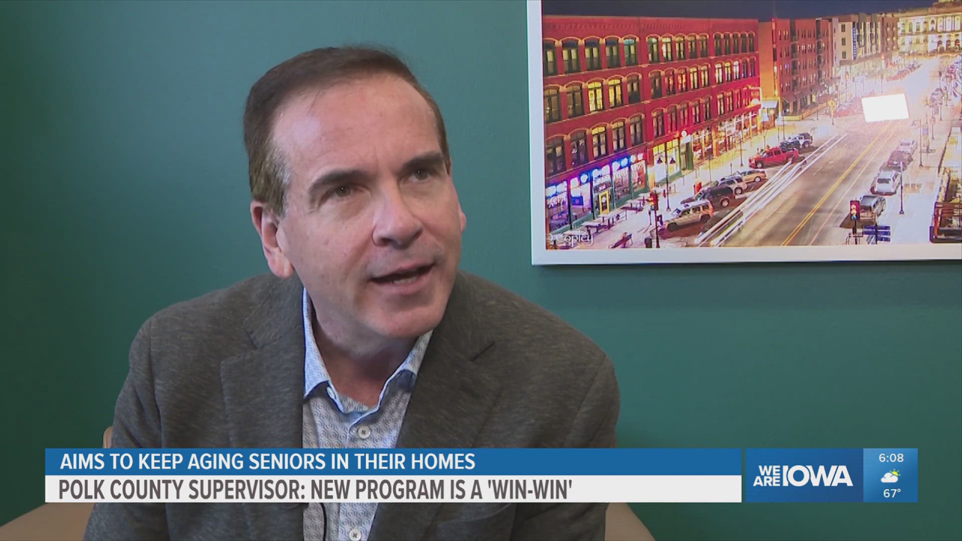 The initiative's goal is to improve safety and accessibility for older adults within their own homes