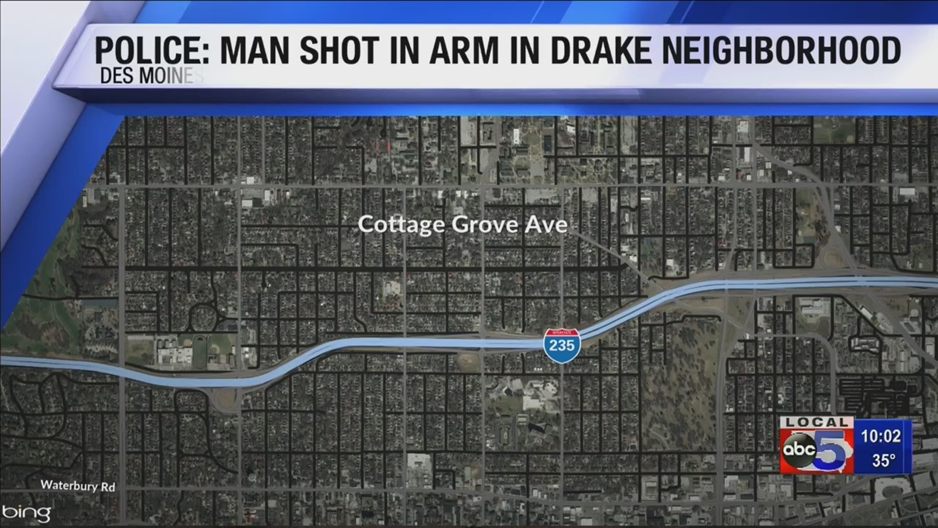 Man shot in arm in Drake neighborhood