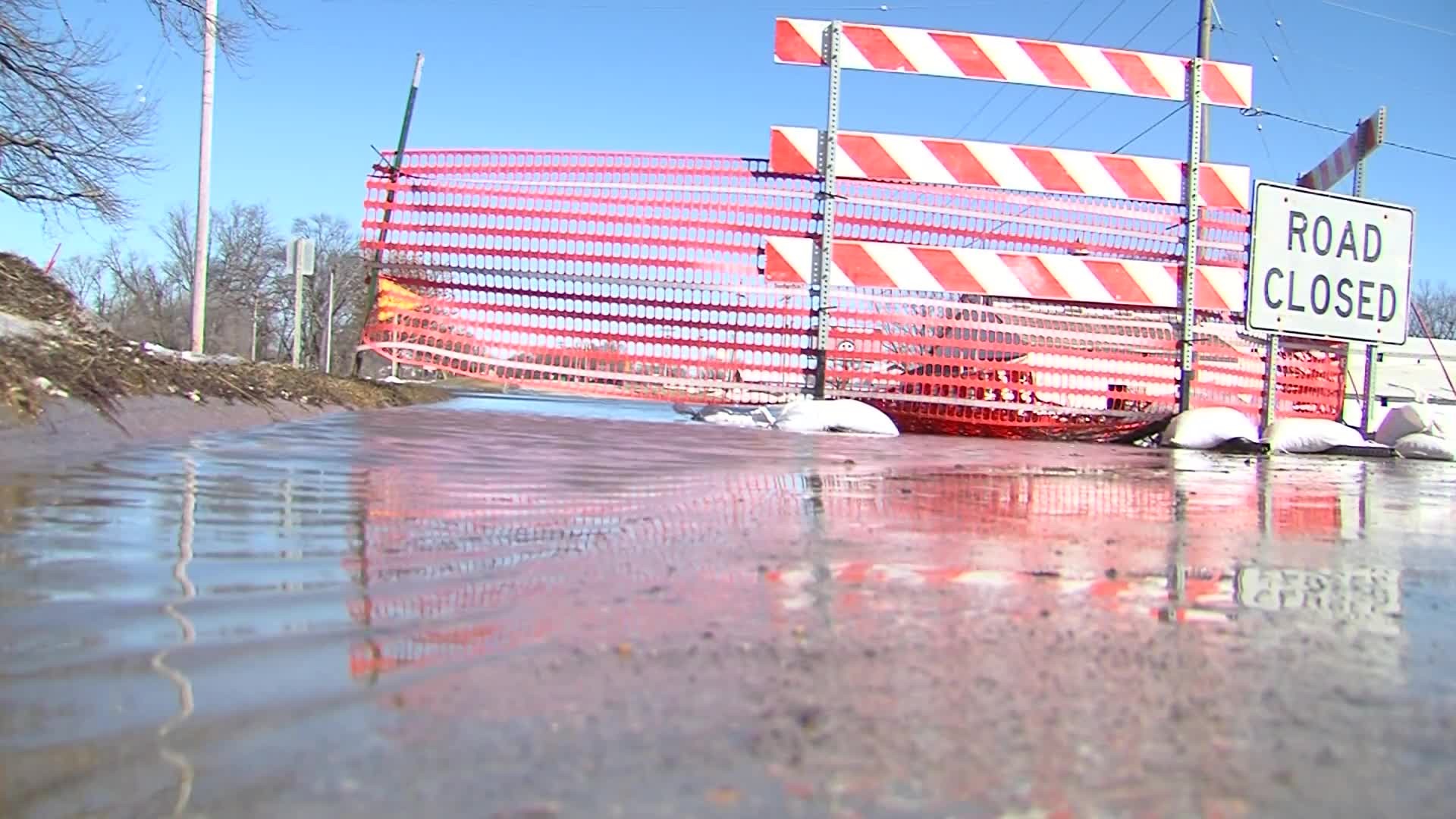 Highway 169 north of Adel closed