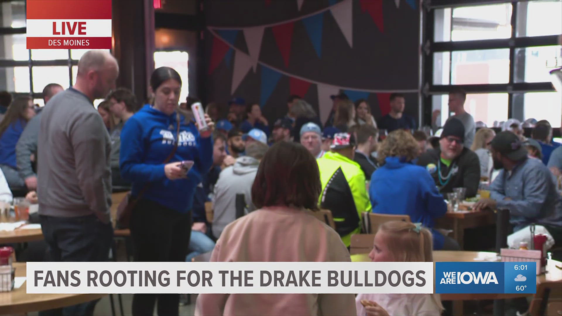 Drake fans support Bulldogs in NCAA Tournament | weareiowa.com