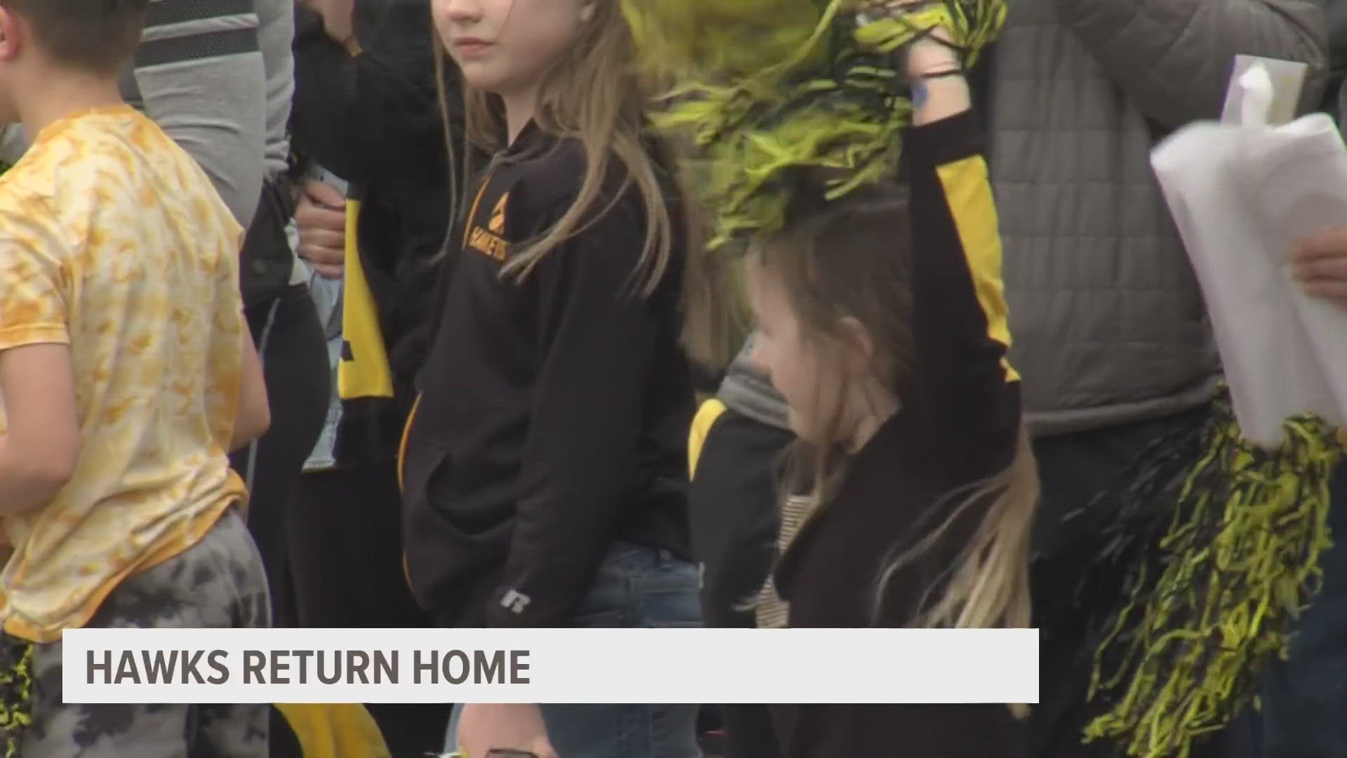 Hawkeyes back home after NCAA Tournament run