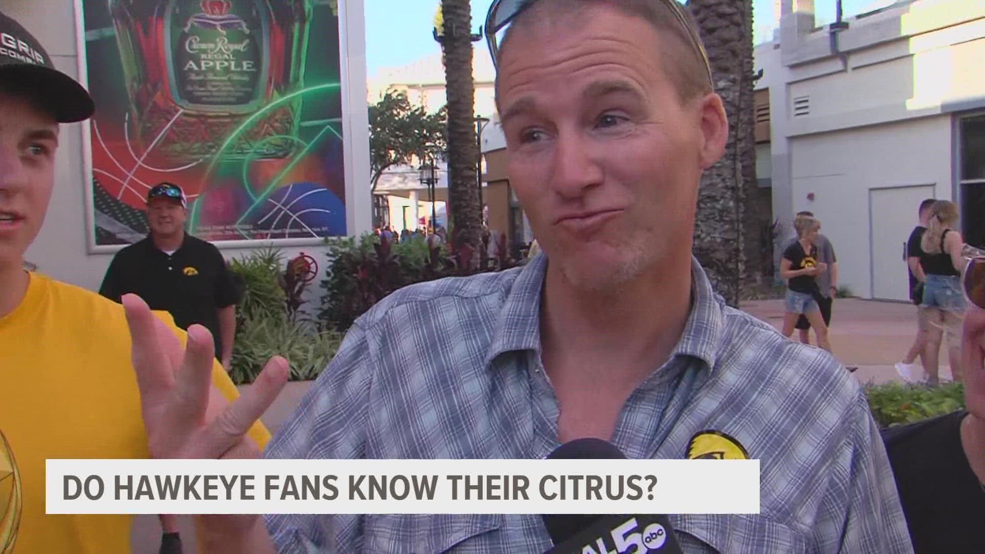Iowa fans are stoked for the Citrus Bowl—but how well do they know the fruit the game was named after?