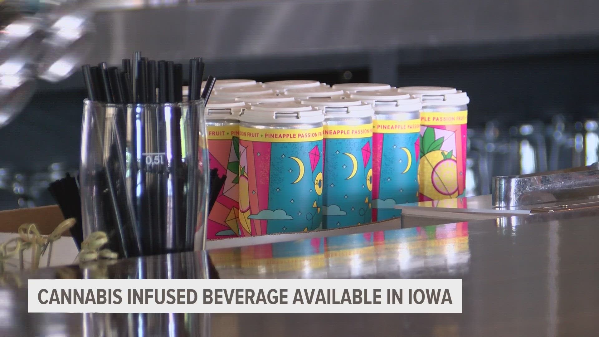 Even though recreational marijuana is not legal in Iowa, Lua Brewing was able to release "Climbing Kites," which they say is an "alcohol-free social beverage."