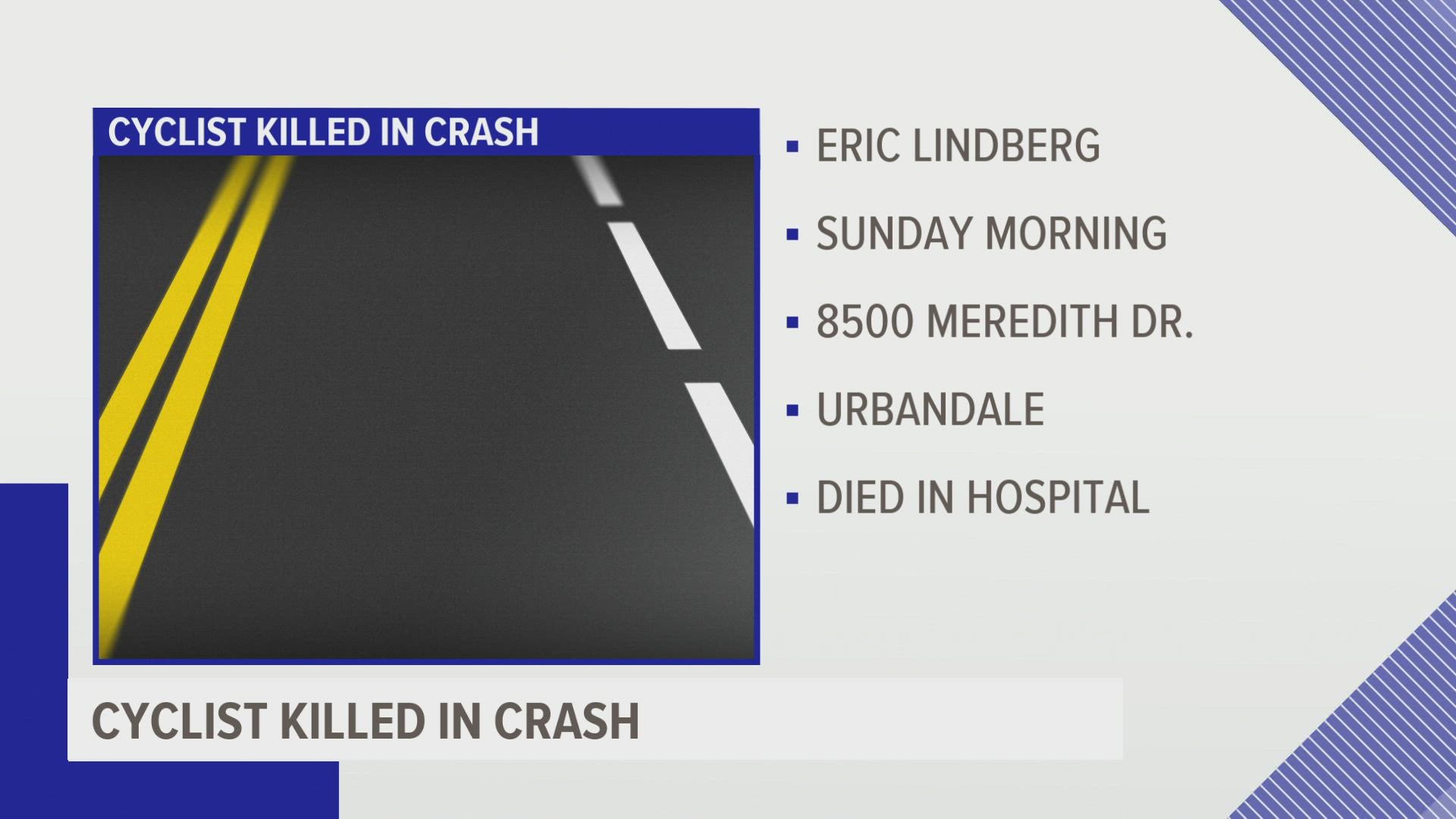 Police identified the victim as a 55-year-old Des Moines resident.