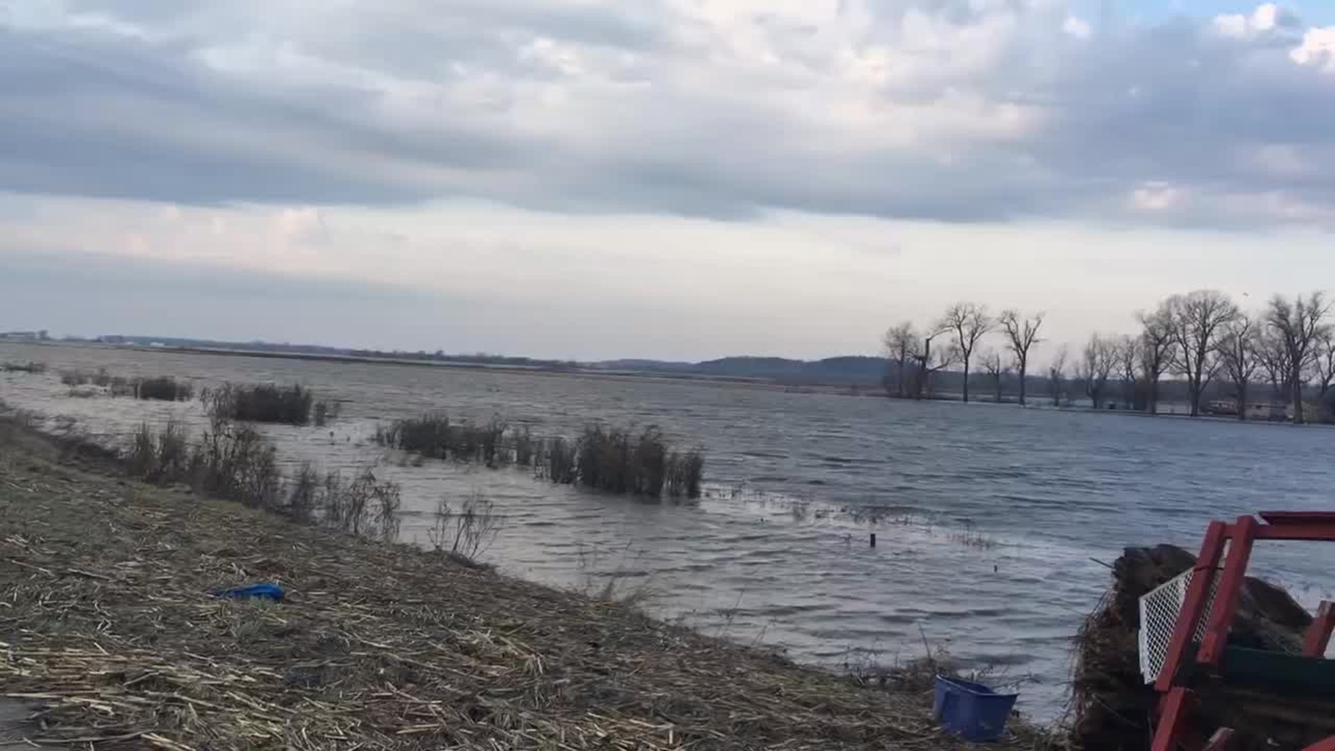 DOT: barriers for flooding will remain in place for a while | weareiowa.com
