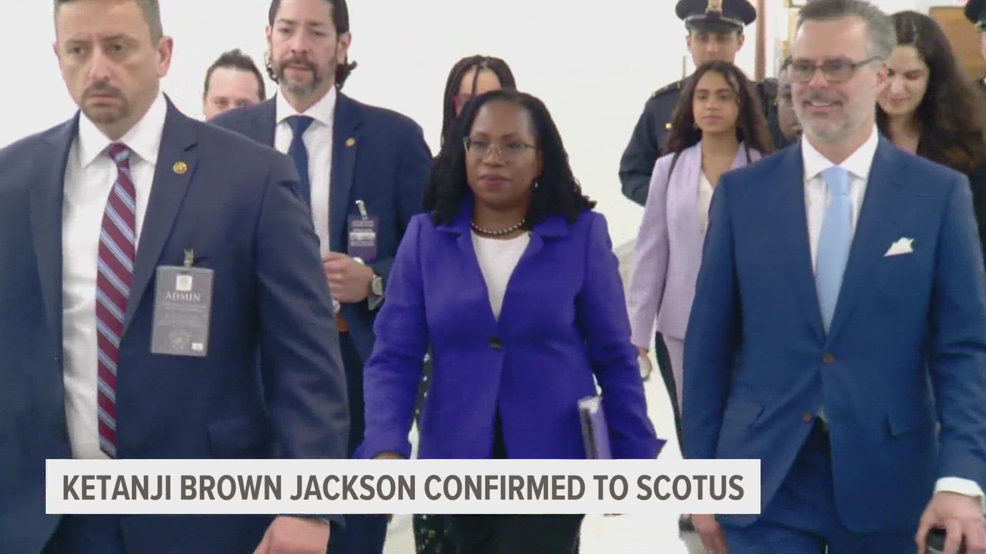 Ketanji Brown Jackson’s confirmed to SCOTUS