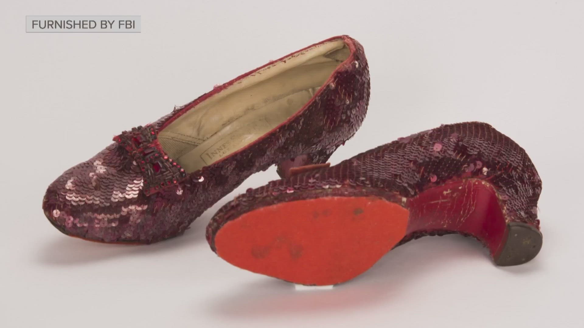 The iconic ruby slippers were stolen from the Judy Garland Museum in 2005 and recovered in a sting operation 13 years later, but there had been no arrests.