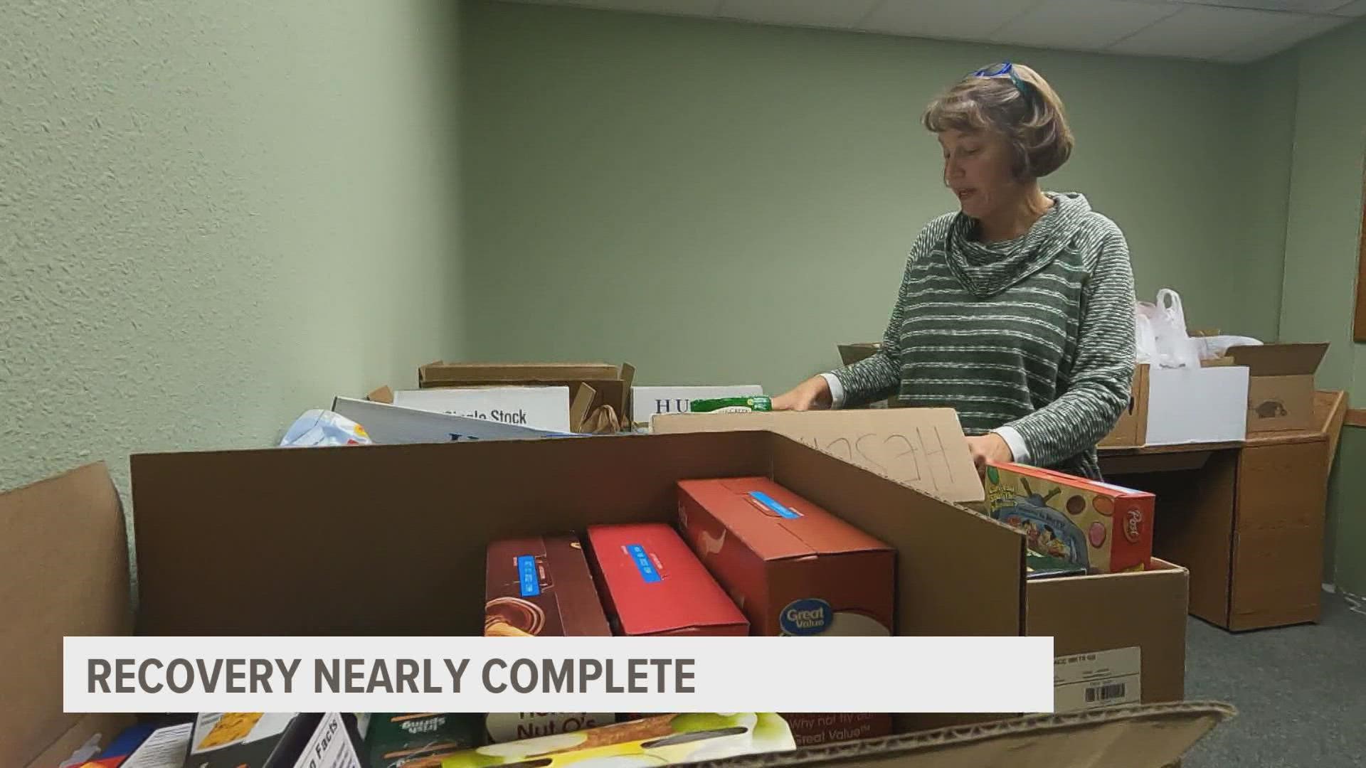 Organizers with Clive Community Services say the pantry is reaching a turning point as the holidays and winter months approach.