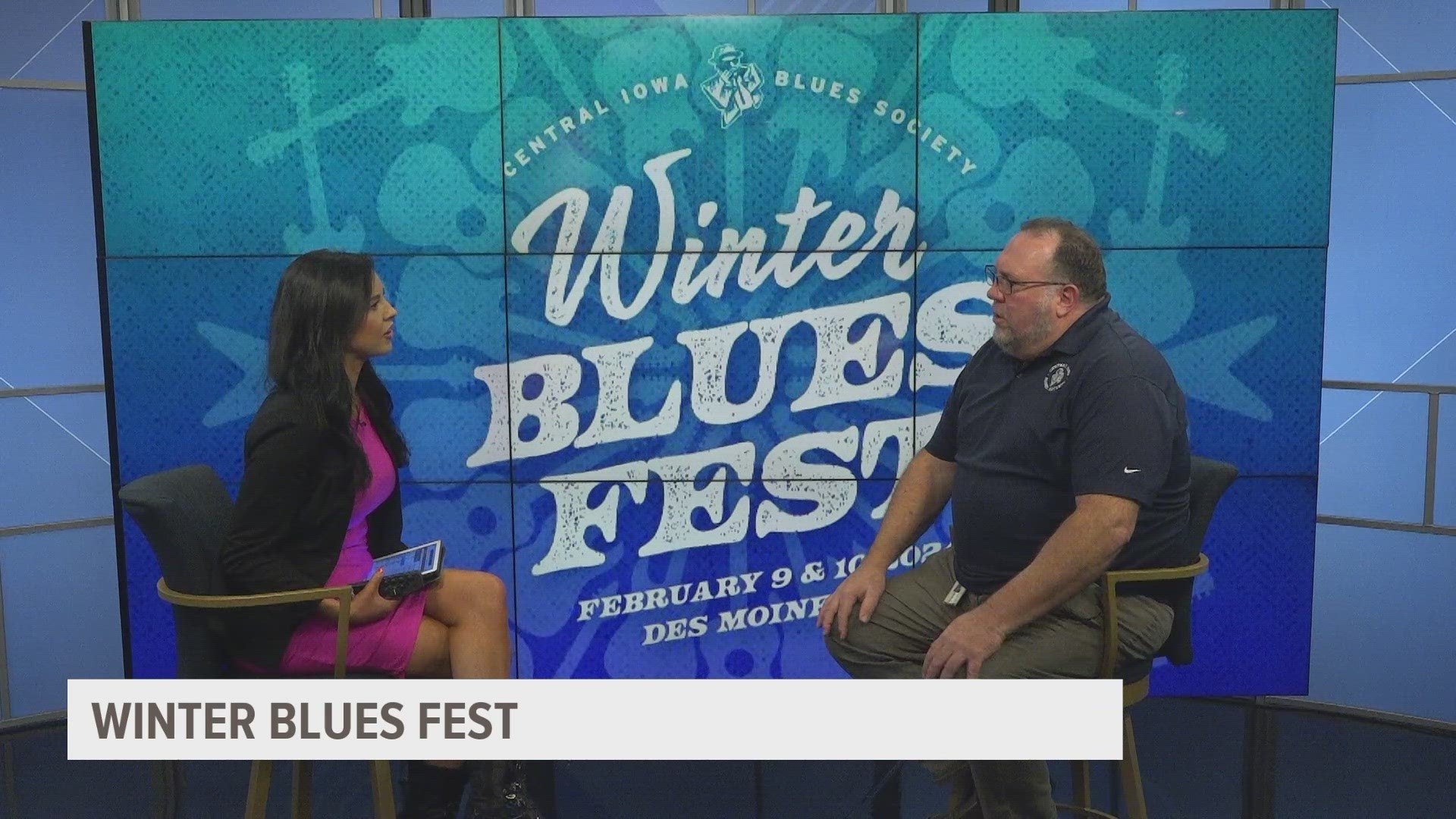 Central Iowa Blues Society is holding its 30th annual Winter Blues Fest. 20 artists are coming together on February 9th and 10 for a weekend full of music.