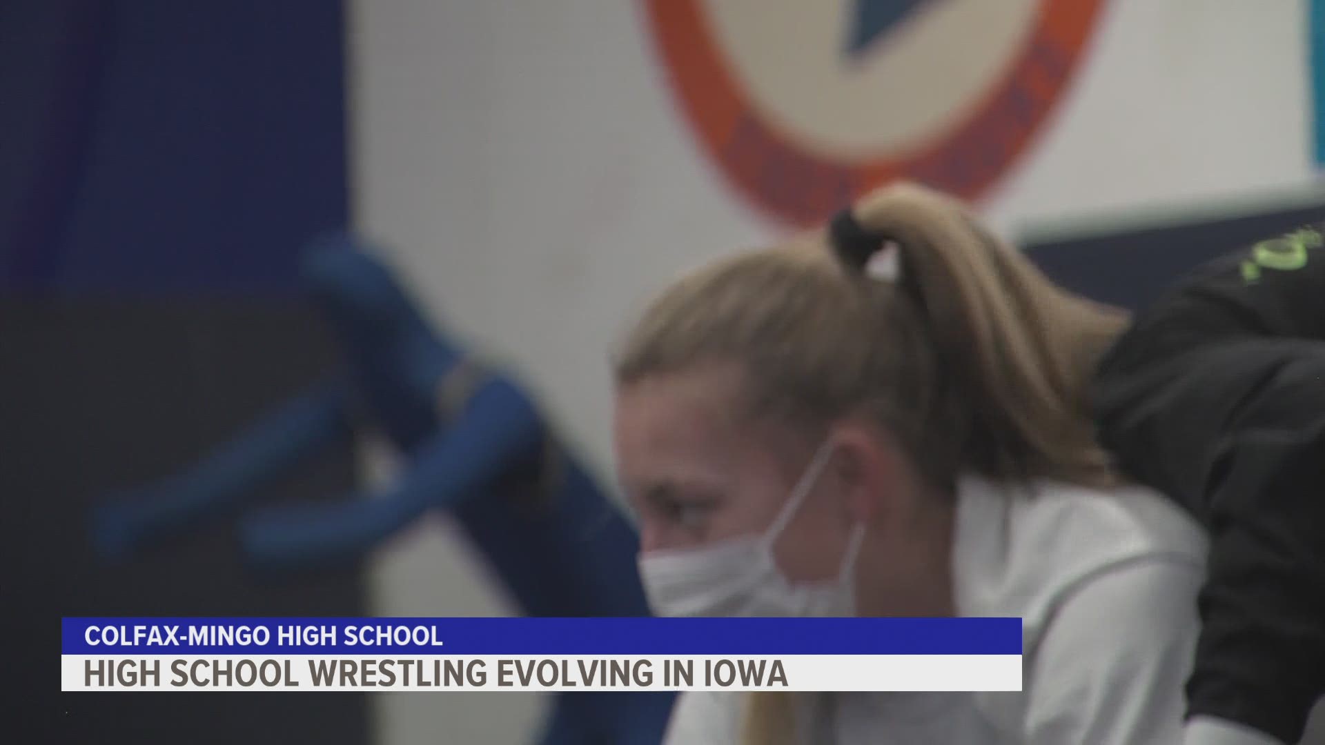 1A Colfax-Mingo High School has a huge team of wrestlers— both boys and girls. How this school is making it normal for girls to join in on wrestling.