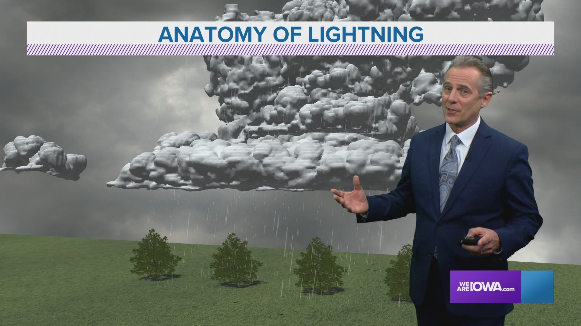 Chief Meteorologist Brad Edwards breaks down how lightning forms and how often it strikes.