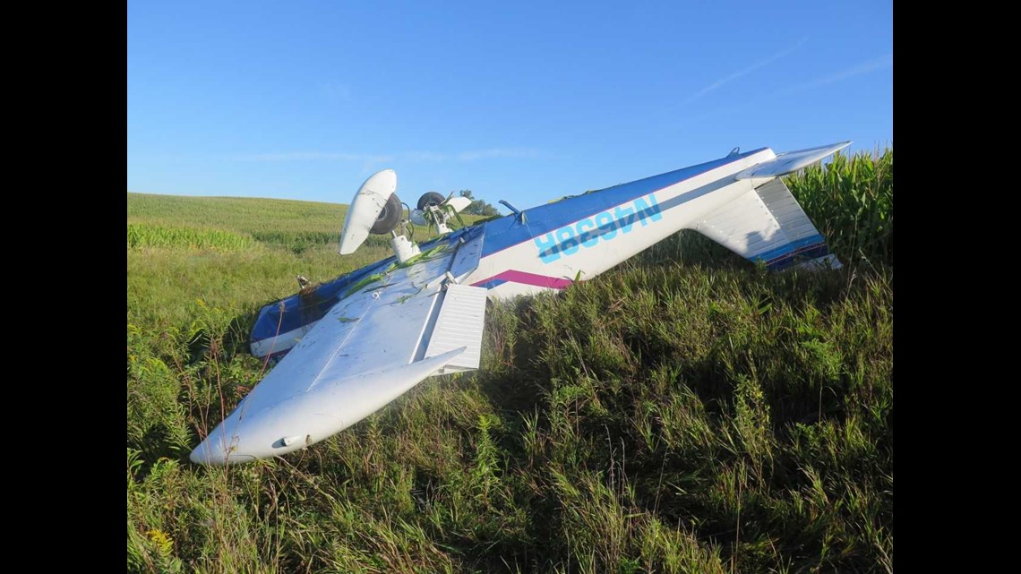 Plane crashes into a cornfield near Greenfield | weareiowa.com