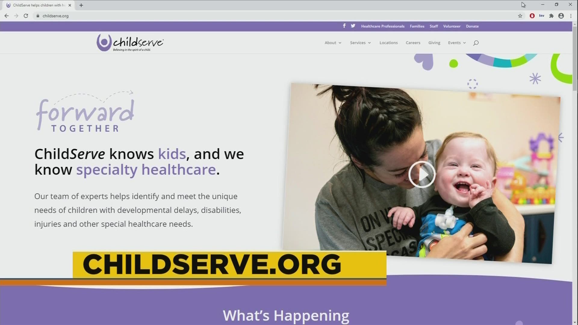 ChildServe completed its largest fundraising effort in the organization's 92-year history, the Forward Together campaign, this Spring.
