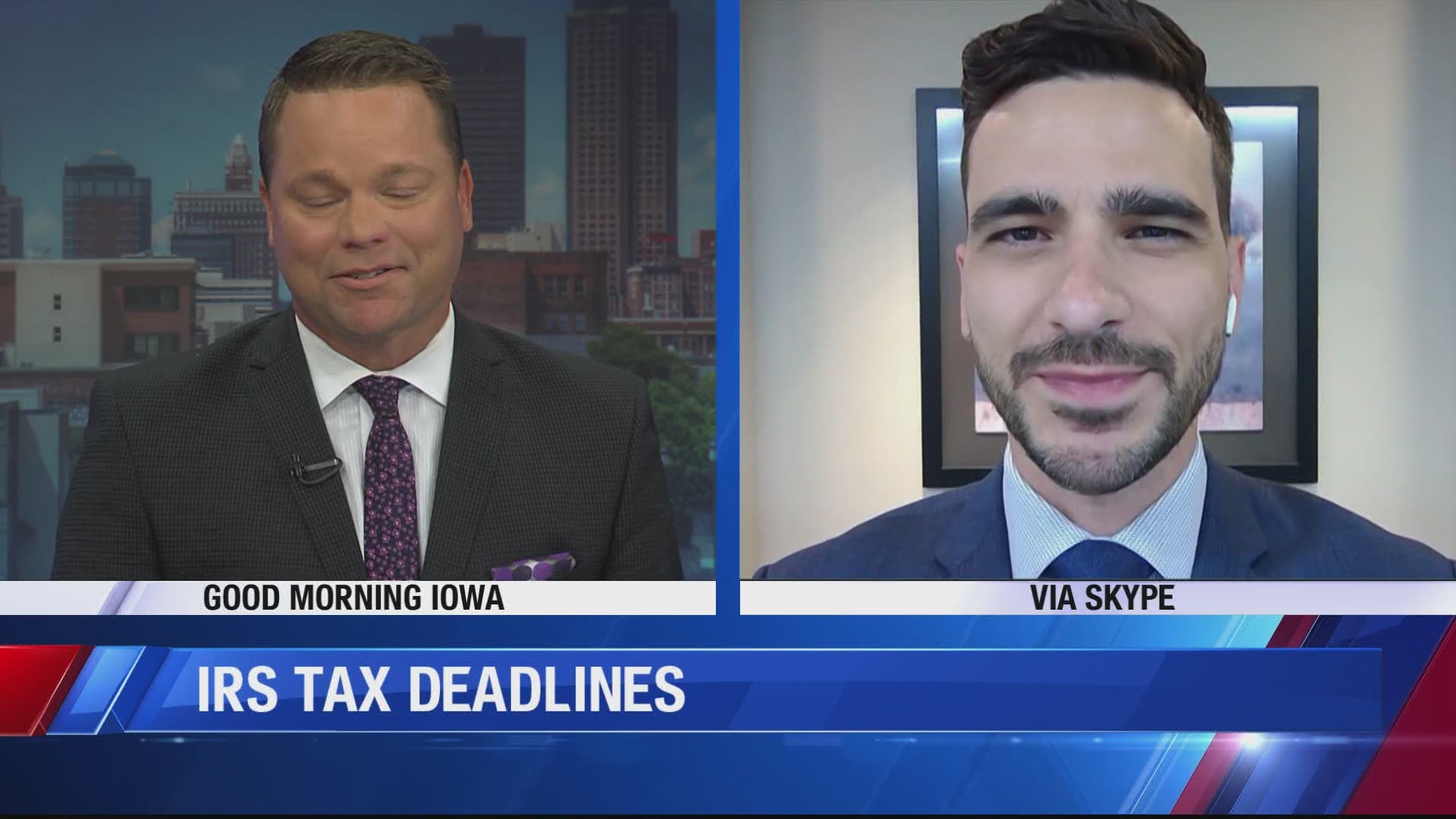 Financial professional Cameron McCarty joins us to share more information on IRS tax deadlines.