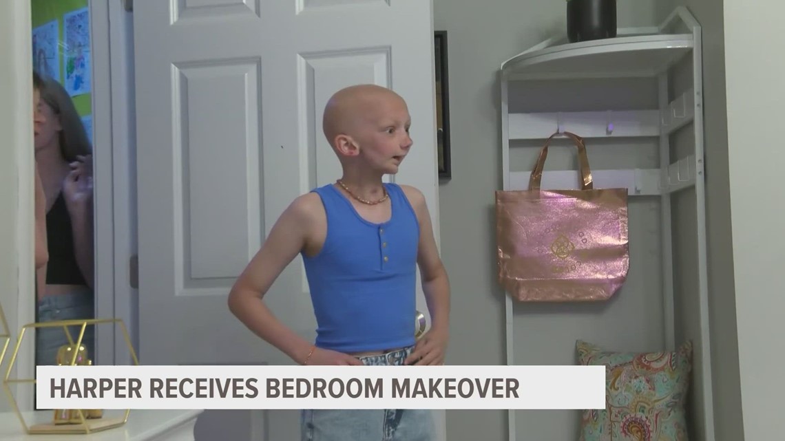 My Happy Place gives Iowa girl battling cancer bedroom makeover - Vimarsana News