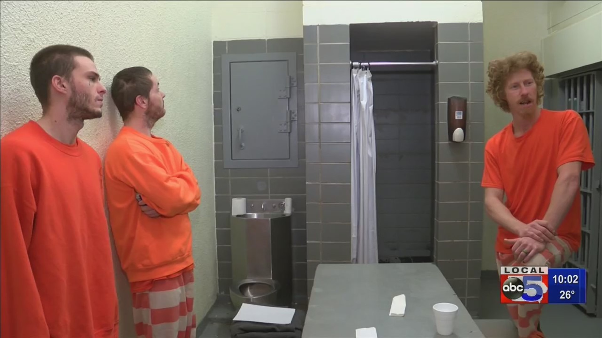 Inmates speak to Local 5 about conditions of Guthrie County Jail