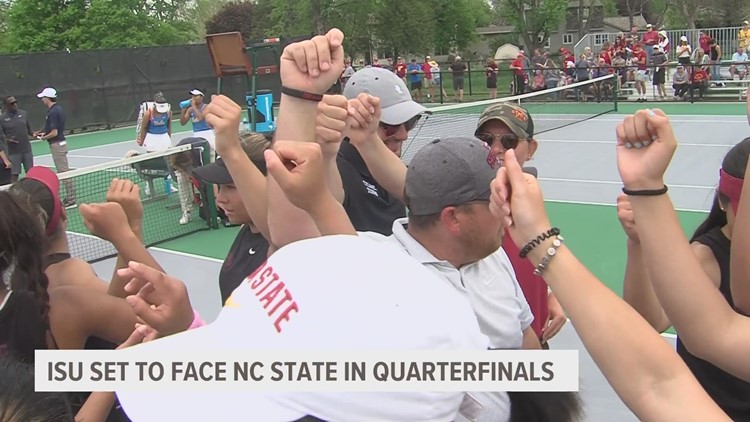 Iowa State women's tennis set to face NC State in quarterfinals