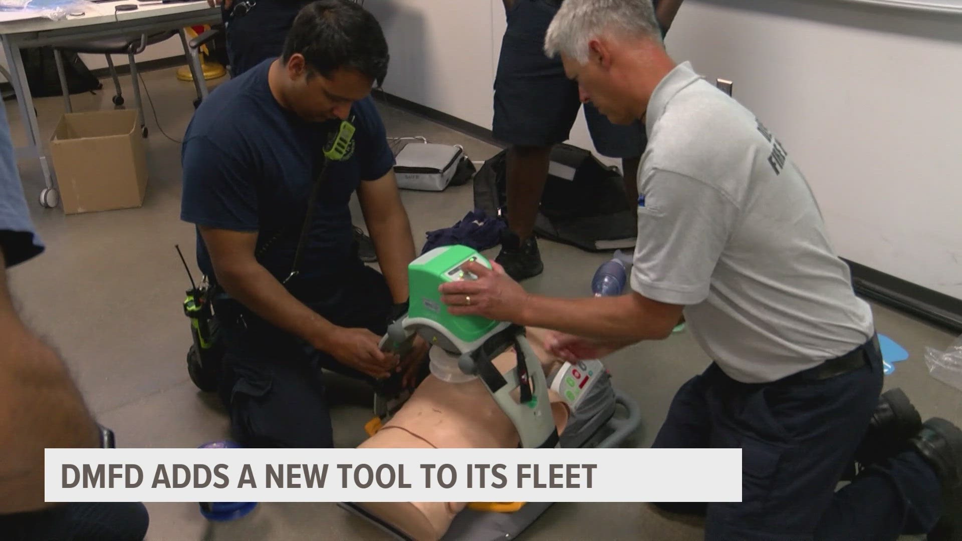 The EleGARD will work in tandem with a manual CPR pump and the LUCAS device. First responders say this trio of tools is a gamechanger in saving lives.