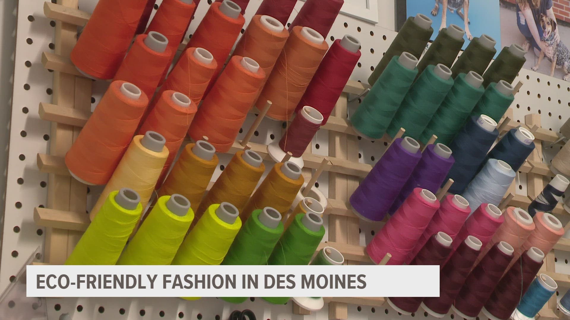 Two local designers are working towards creating fashion that's good for the Des Moines community and the environment.