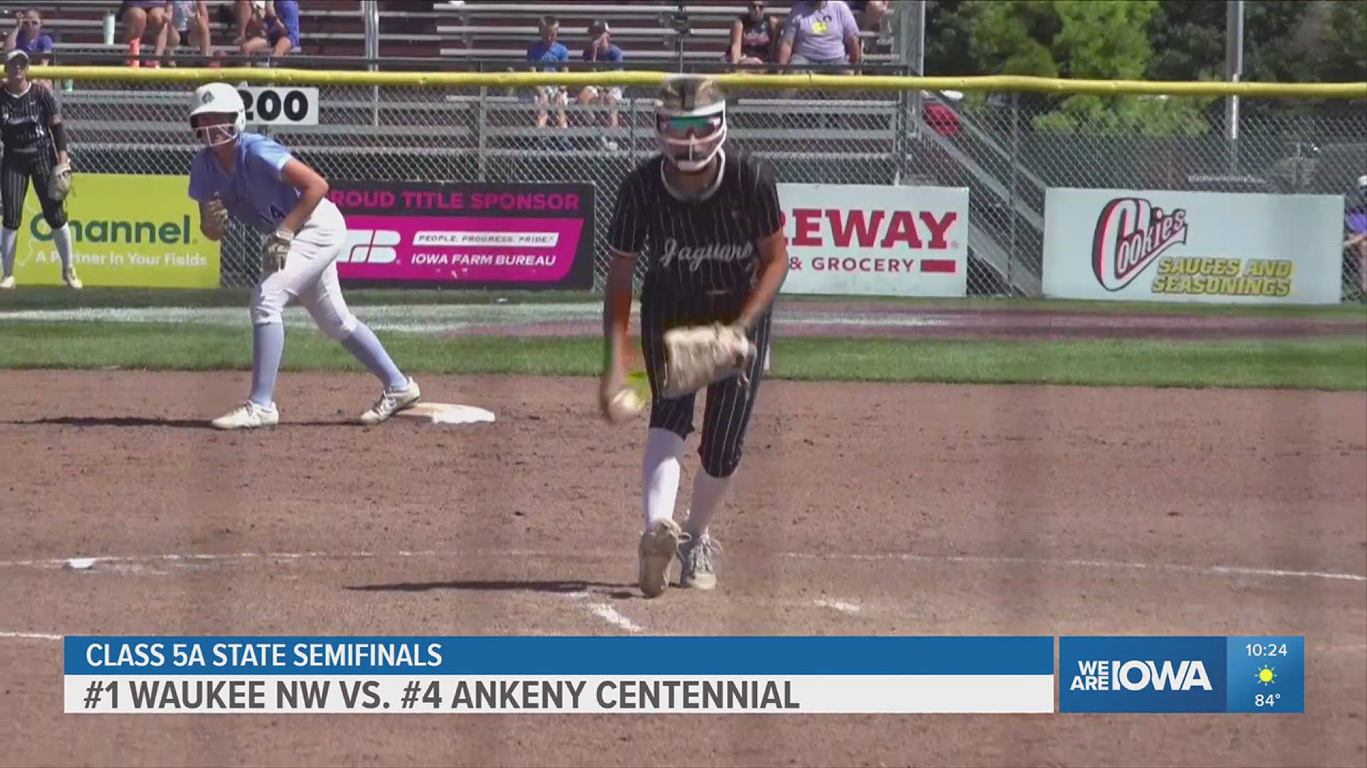 Unlike state baseball, which is being played in Sioux City and Carroll this week, state softball will only be played in Fort Dodge.