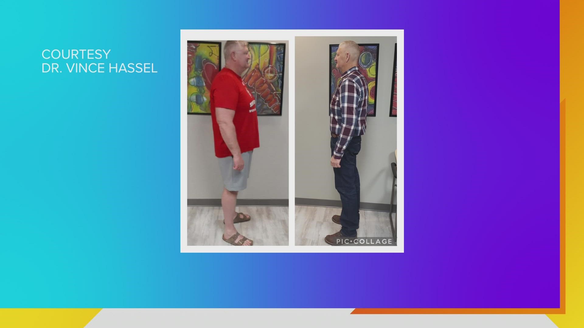Chad Sheley has lost MORE that 101 pounds since starting Dr. Vince Hassel's ChiroThin Weight Loss program in April 2022 says "it was easy!" | Paid Content