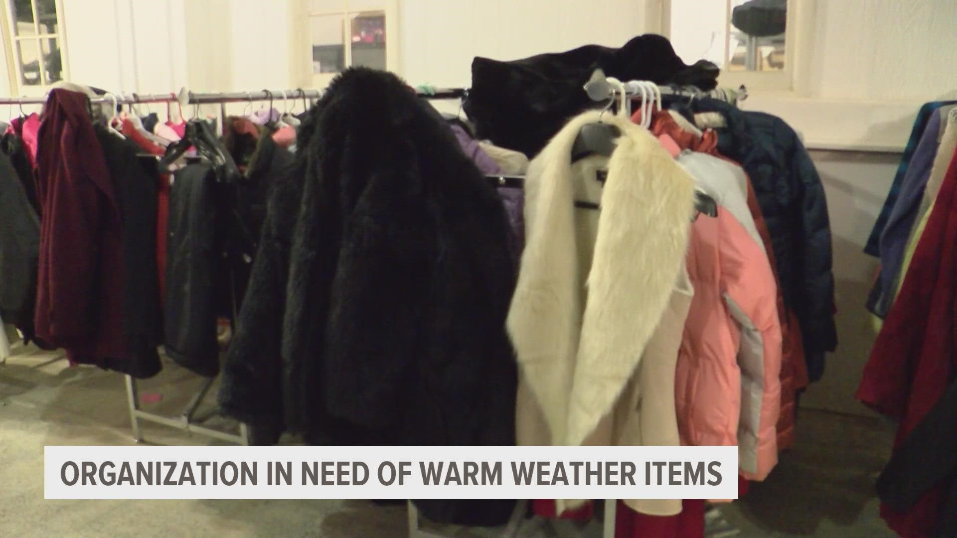 Donations are down this year at Iowa Homeless Youth Centers. So, they are asking for donations to help keep homeless youth in the area warm this winter.