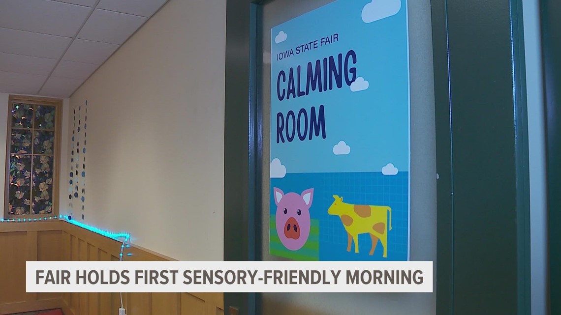 Iowa State Fair hosts 1st sensory-friendly morning