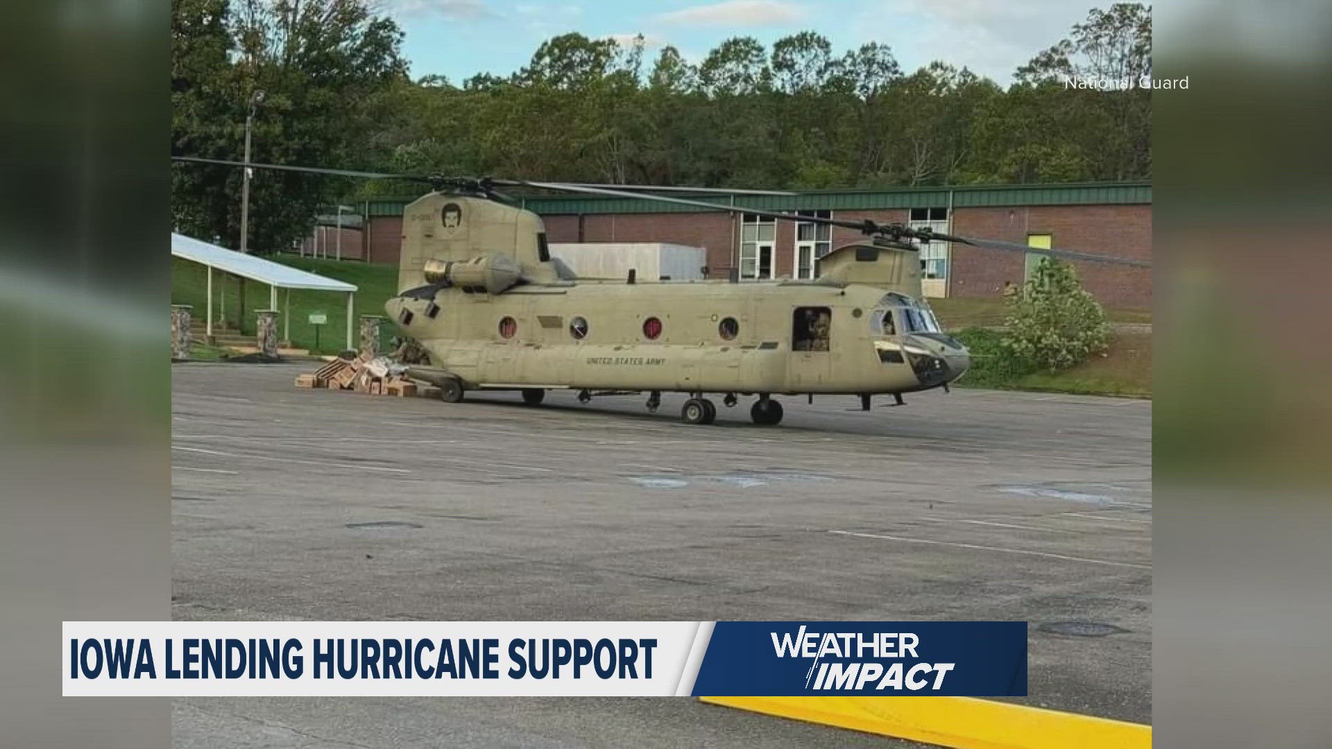 The helicopter, crew and swift rescue team will be sent to assist those in need after Hurricane Helene rocked the south.