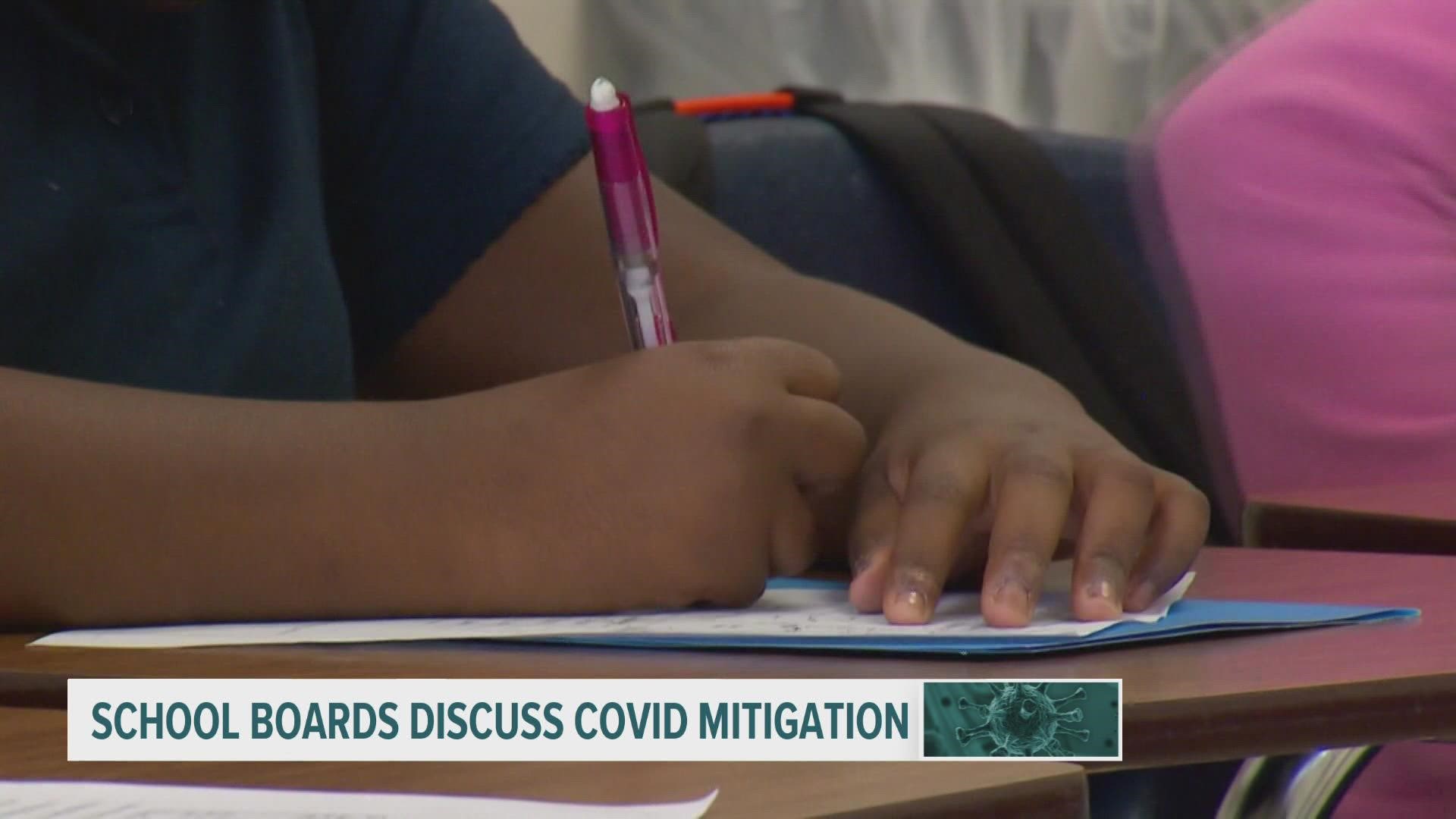 Both schools held board meetings Tuesday night to go over COVID-19 plans for their districts. Ankeny students and staff no longer need masks starting Wednesday.