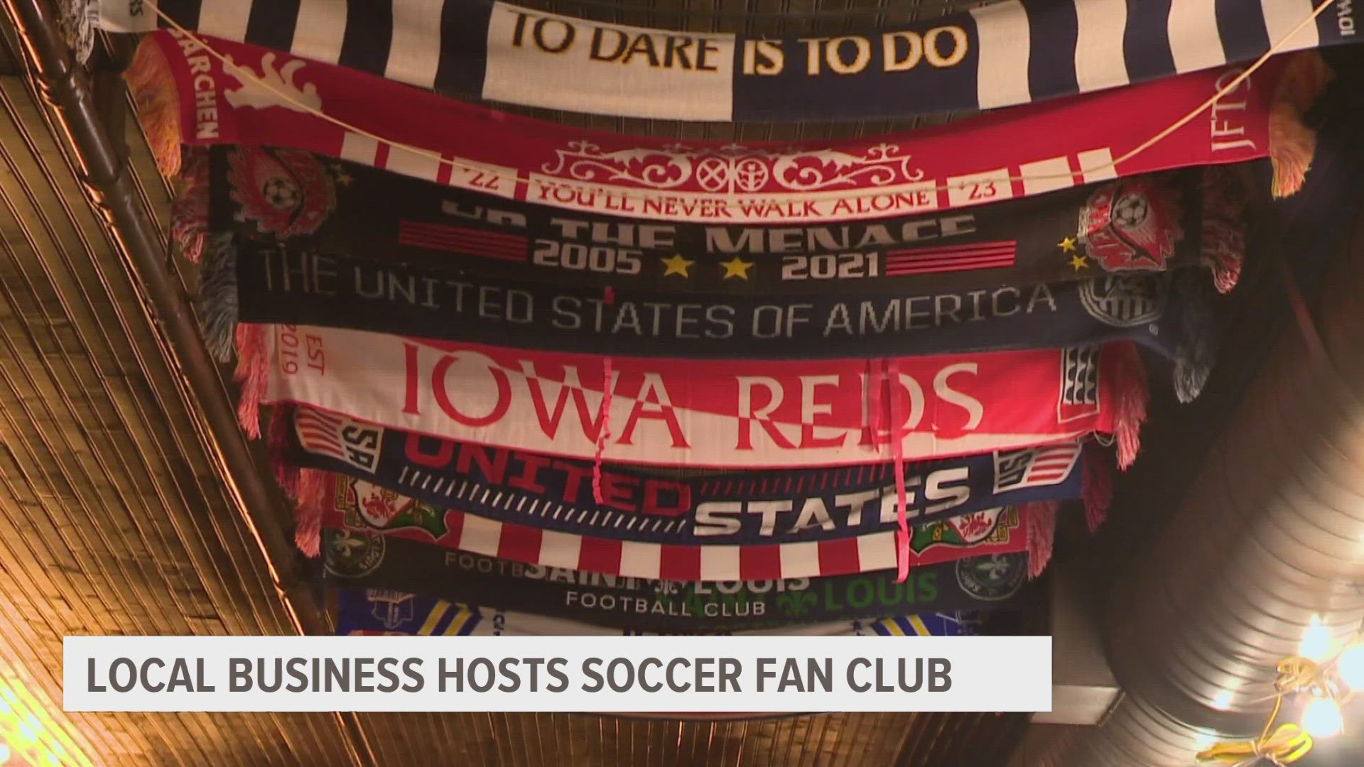One of the best parts of soccer is the camaraderie both on and off the field. Local 5 Photojournalist Ben Neessen takes viewers to a local pub embracing soccer fans.