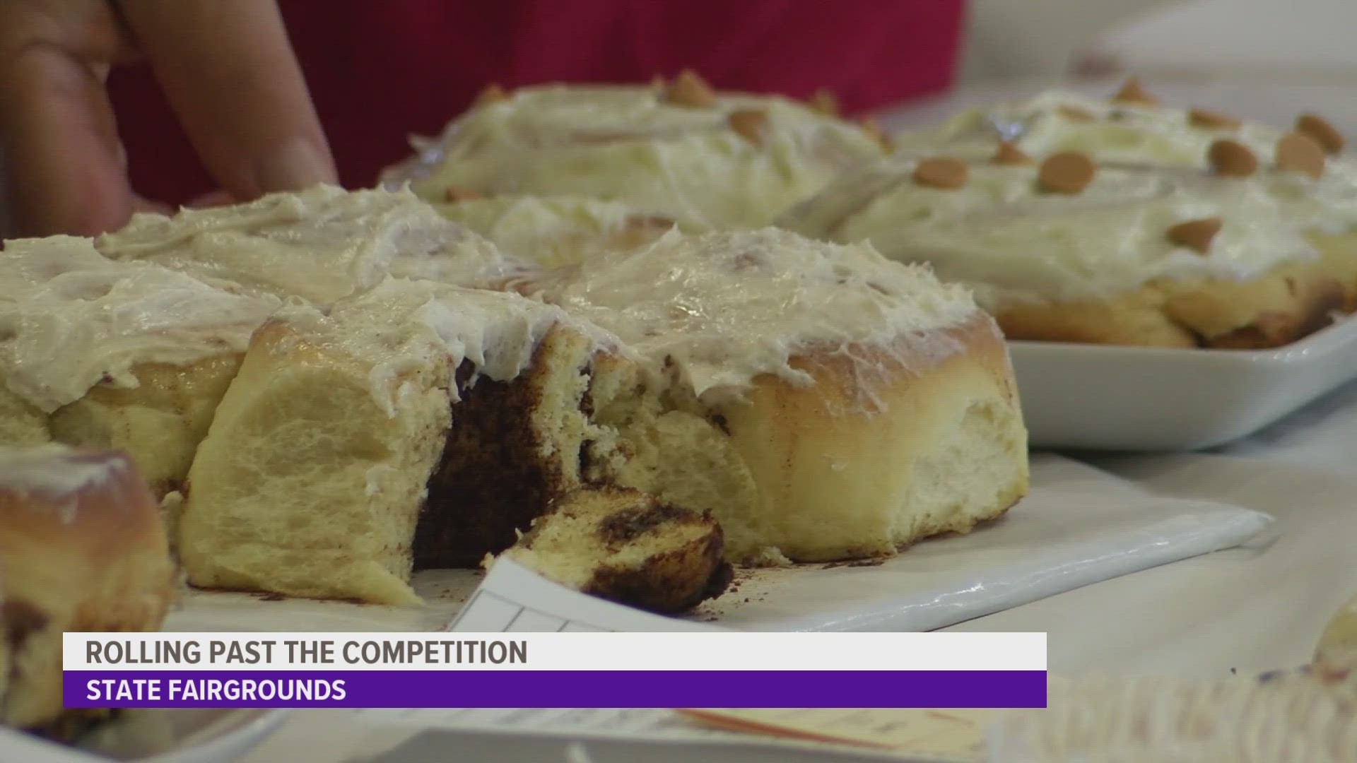 It's an Iowa combination that may leave some puzzled, but what is chili without a cinnamon roll? Both competitions took place Saturday at the Iowa State Fair.
