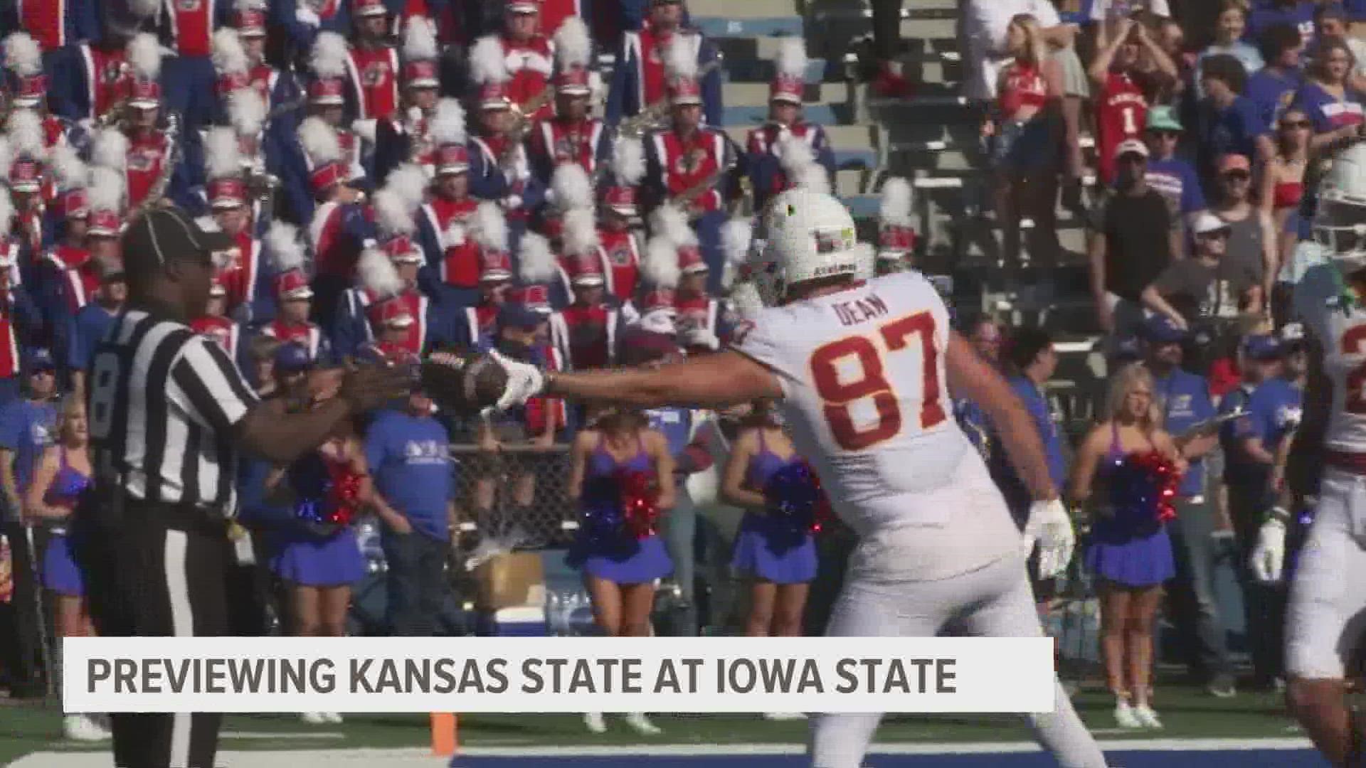 This weekend, Iowa State will face Kansas State, after a heartbreaking loss against Kansas this past weekend.