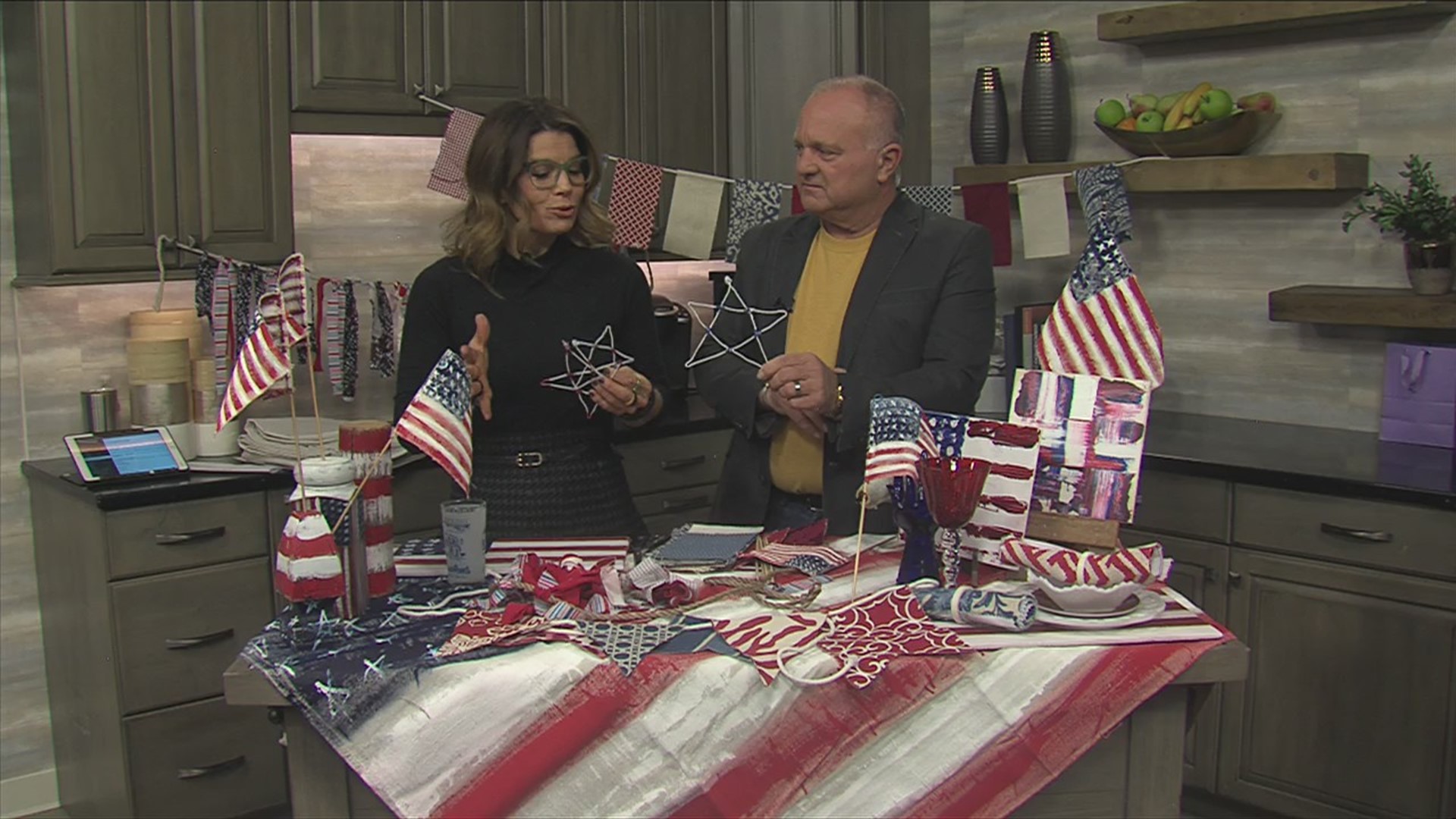 Decorating with a patriotic theme