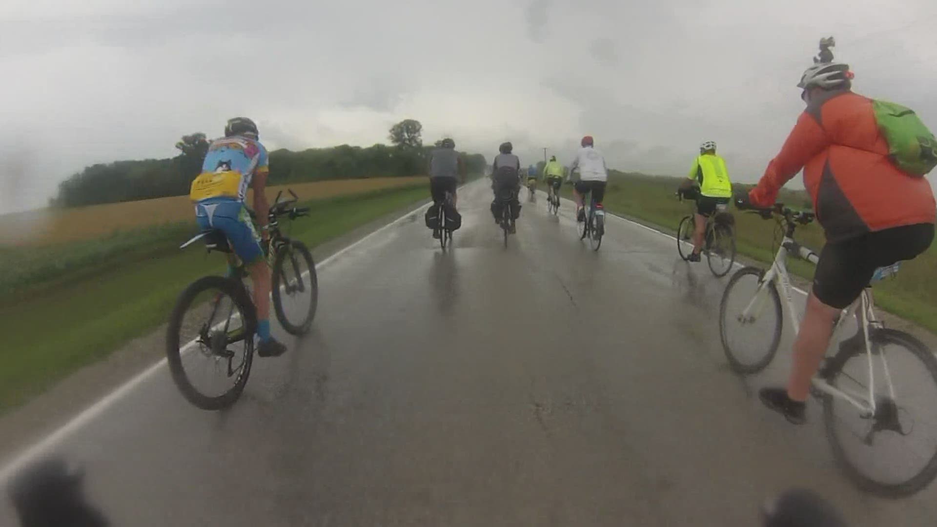 RAGBRAI flashback: A rainy day on the 2017 route