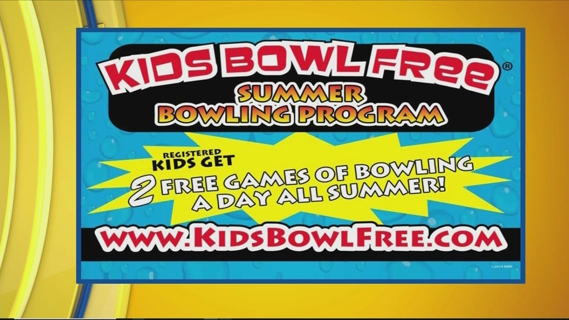 Kids bowl free at Warrior Lanes!