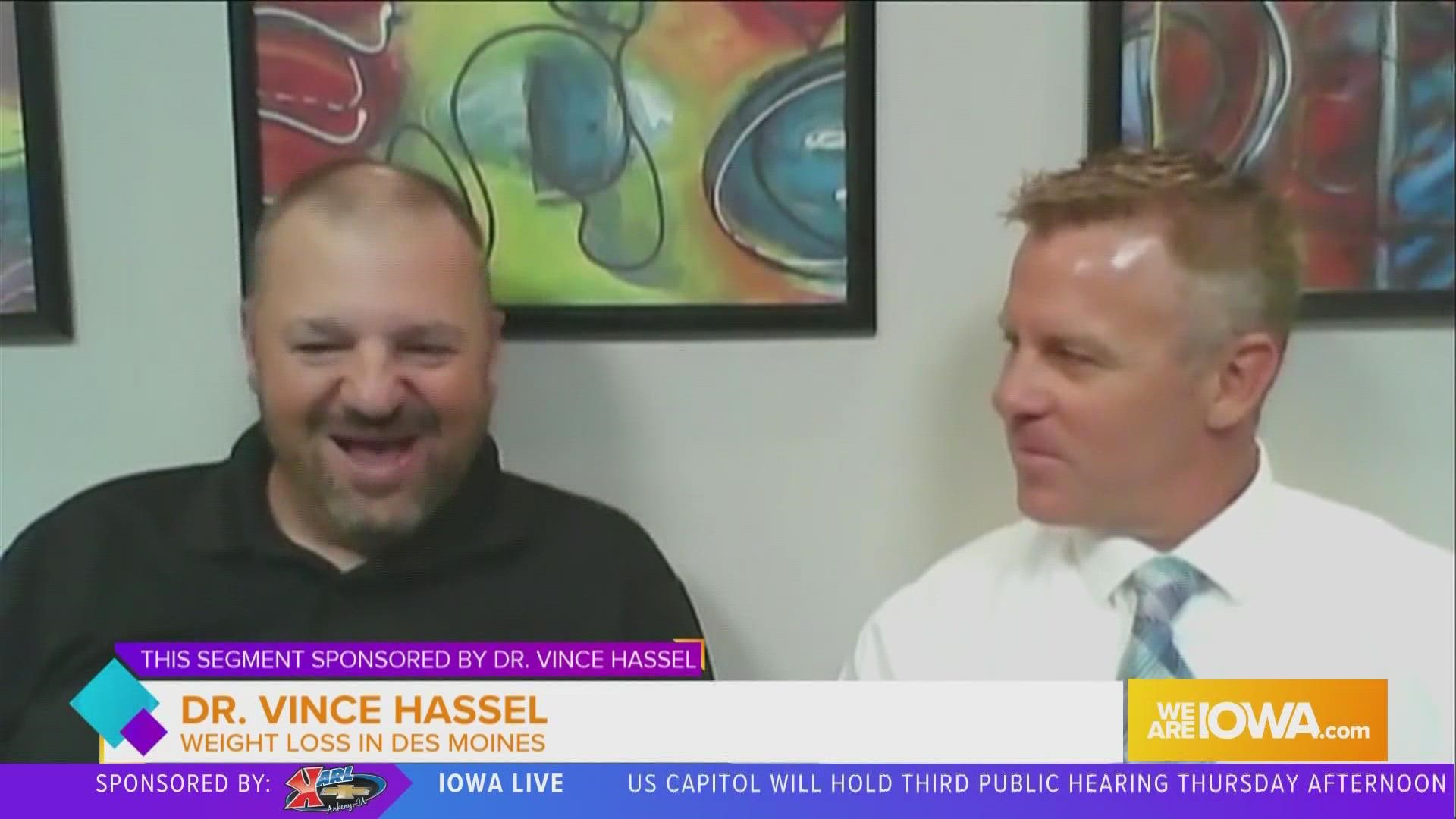 Doctor Vince Hassel helped Bruce Thome lose the weight he was unable to lose with other plans by helping him stay on track to a healthy lifestyle. | Paid Content