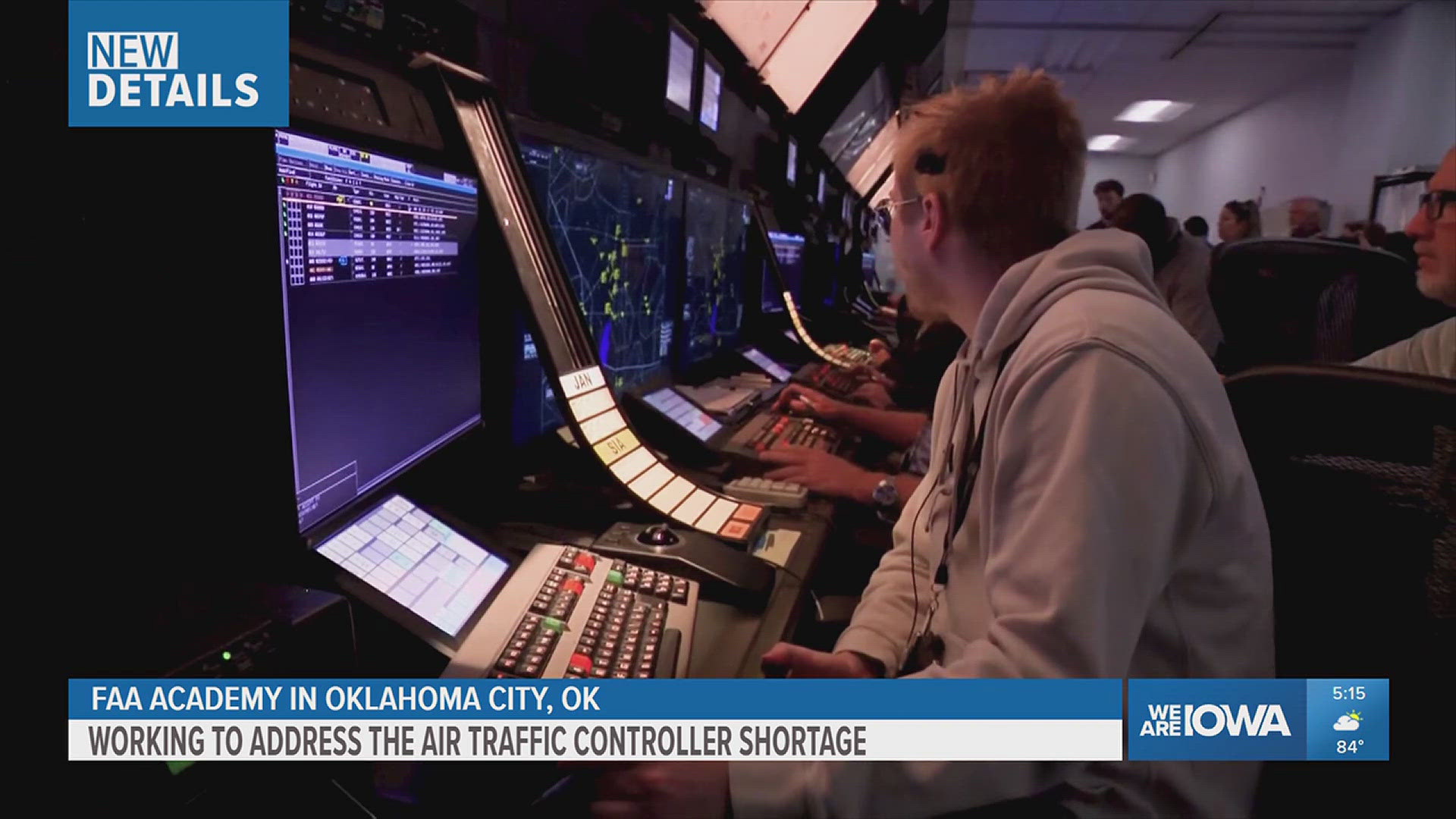 The Federal Aviation Administration is working to fill more than 3,000 air traffic controller jobs to end a decades-long shortage.