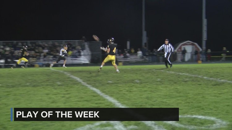 Wyckoff Heating & Cooling Play of the Week: Peyton Hart finds Grahm Nason for the TD