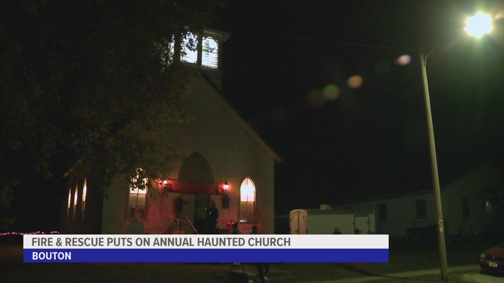 The haunted church in Bouton and Slaughterhouse in Des Moines are great ways to celebrate Halloween.