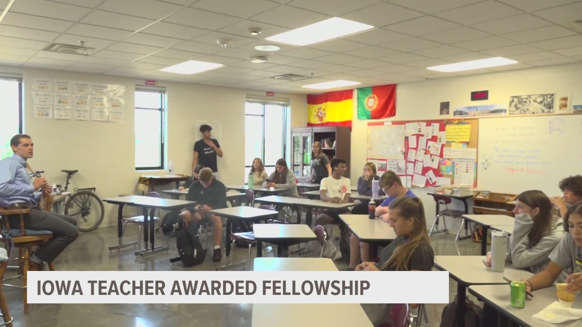 Tim Foster was named one of only eight inaugural National Book Foundation Teacher Fellows this year, chosen from applicants across the country.