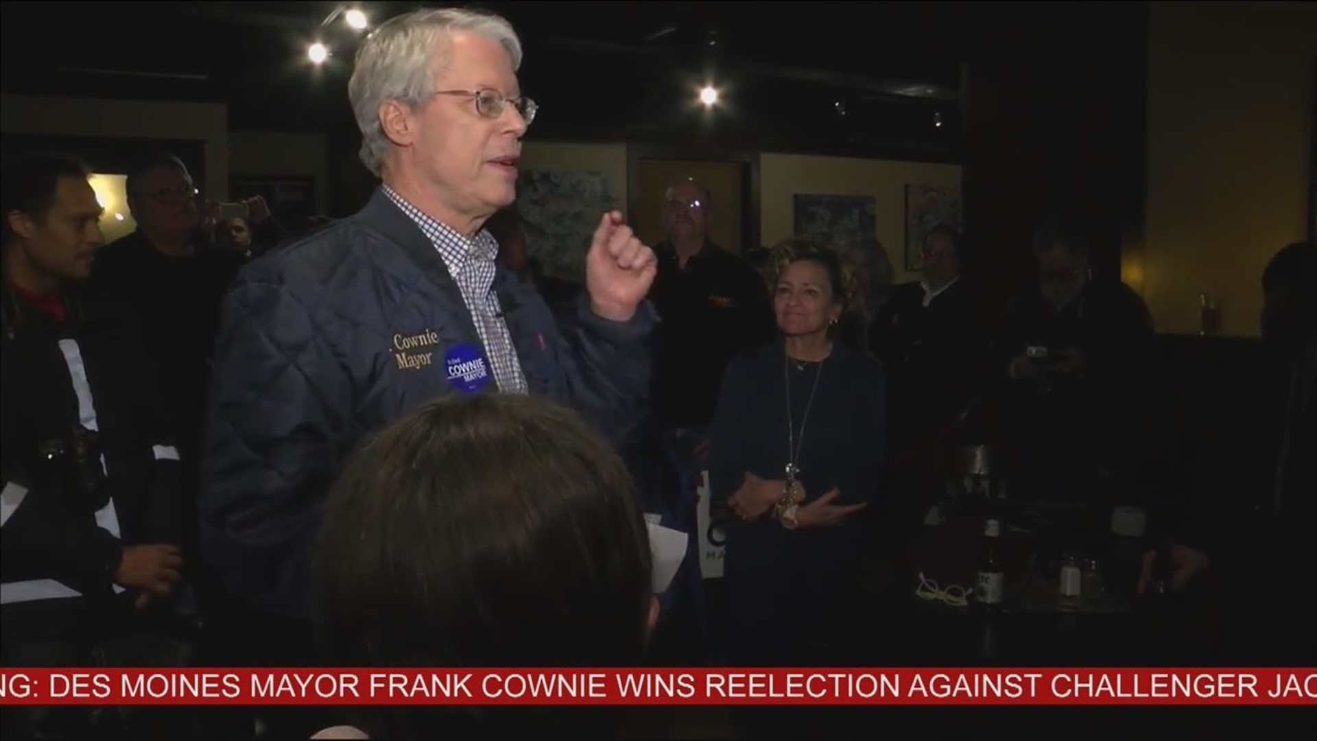 Mayor Frank Cownie wins reelection against challenger Jack Hatch