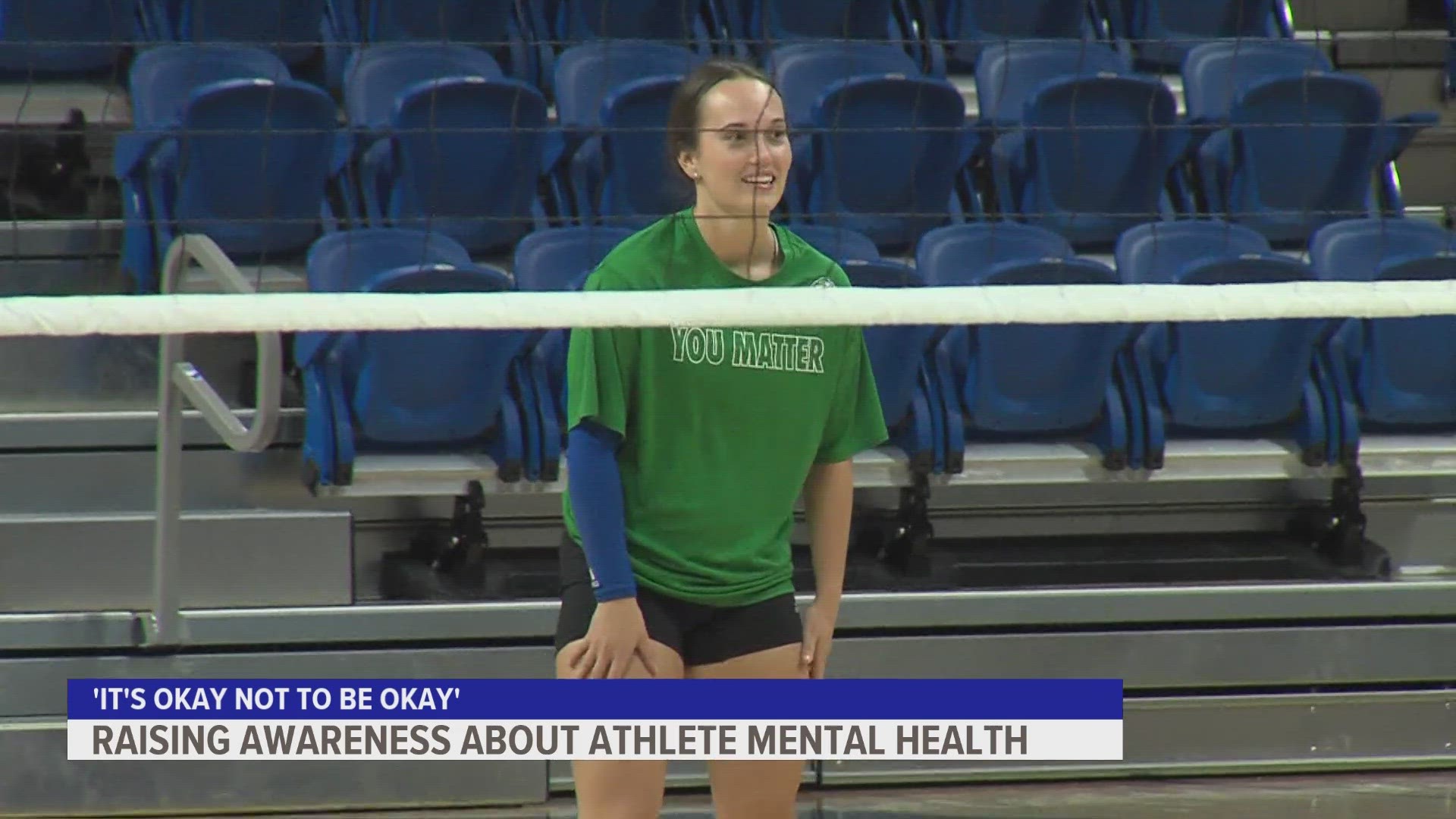 Two drake athletes, driven by their own personal experiences, have become advocates for mental health awareness.