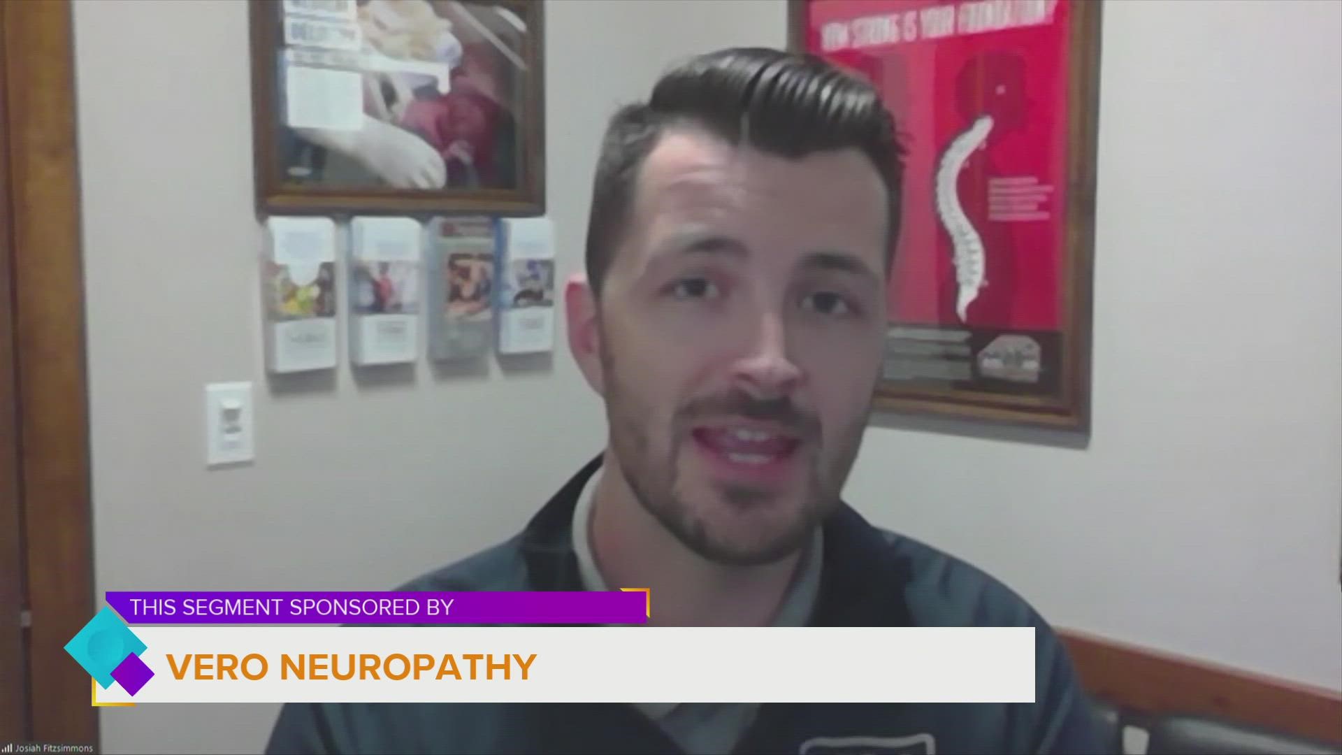 Dr. Josiah Fitzsimmons, Vero Neuropathy, explains what happens to the body when pain is present and underlying causes that may trigger the condition | Paid Content